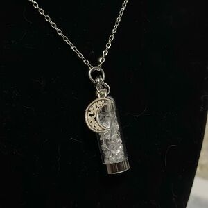 Gorgeous hand made quarts necklace! Charged by the moon!!!